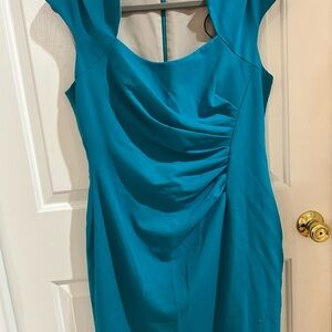 Calvin Klein Teal Midi Dress